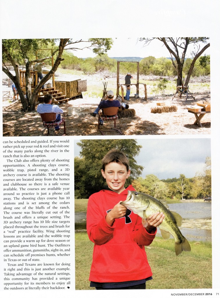 Texas Sporting Journal 11.16 Cordillera Ranch 4