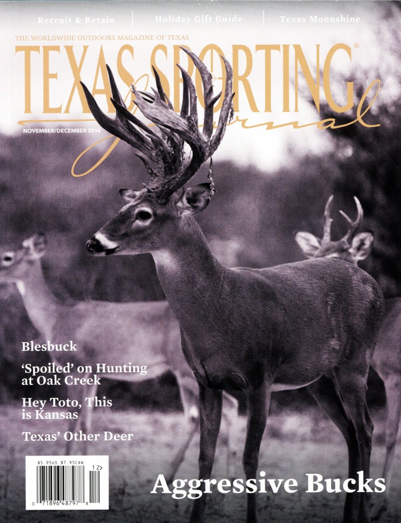 Texas Sporting Journal 11.16 Cover
