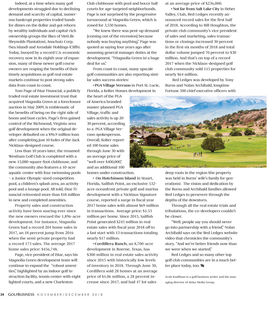 Golf Business (digital) 11.18 Cordillera Ranch 2