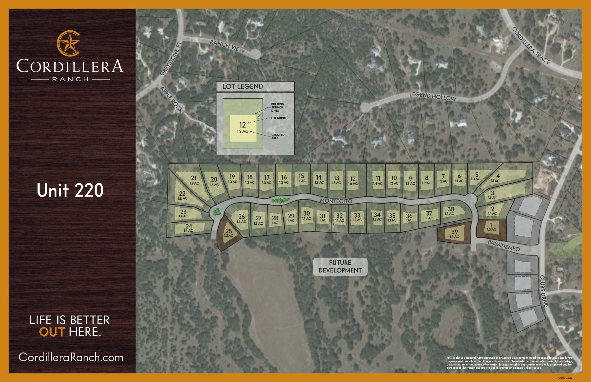 38468 Cordi Unit 220 Sales Plat Map Update_v1